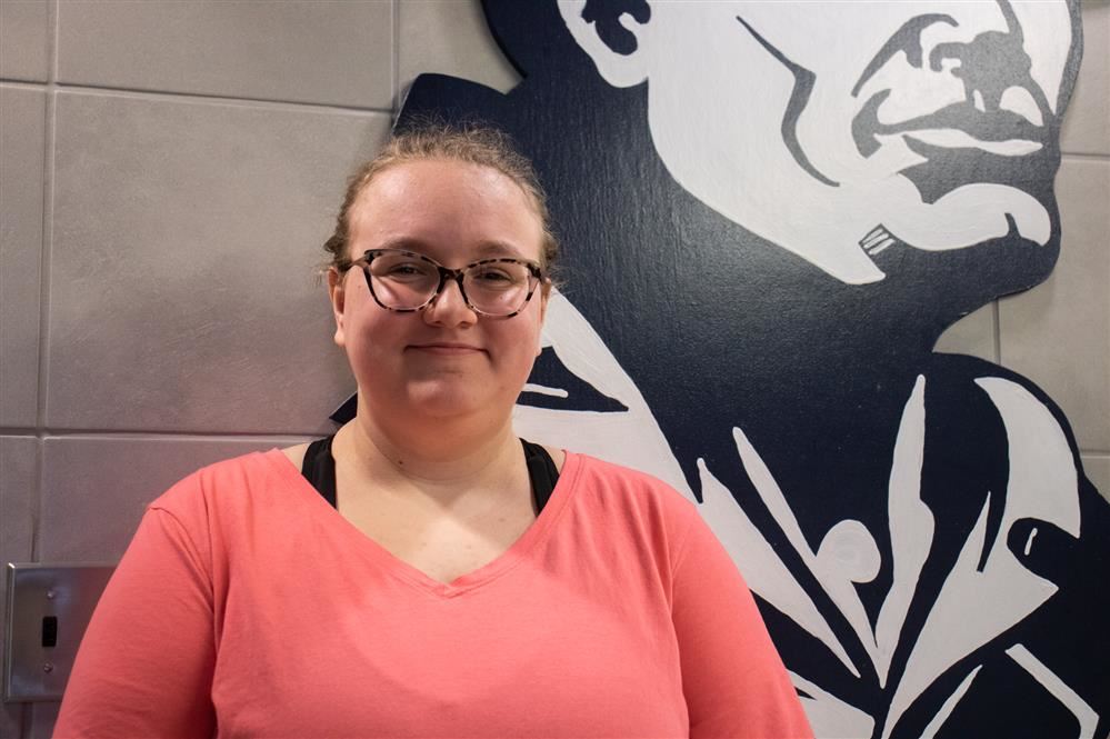  APW student poses for a smile.